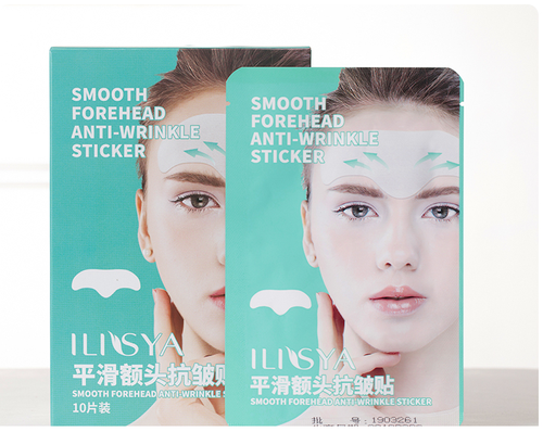 Forehead Wrinkle Pads, Forehead Light Pattern Paste (10pcs a box)