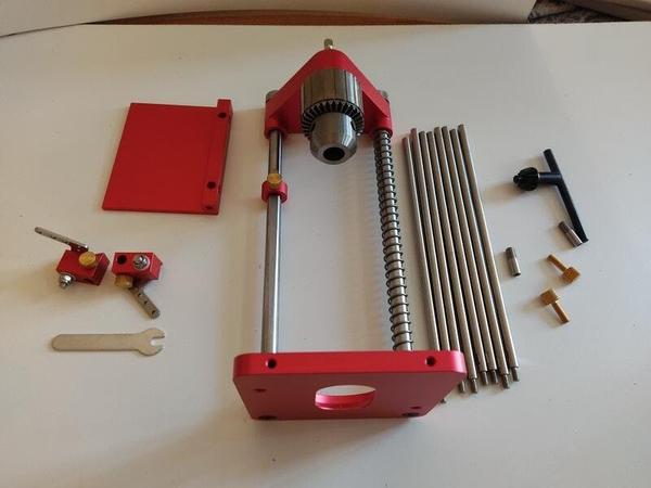 Freely Adjustable Drilling Locator - Woodworking Drilling Template Guide Tool Home photo review