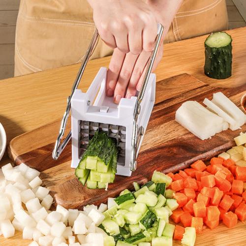 French Fry Cutter and Vegetable Chopper with Suction Base for Stability