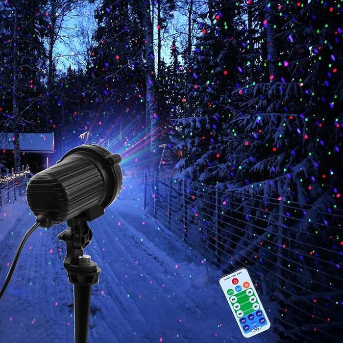 Halloween Outdoor Projection Light, Halloween Holographic Projector Light