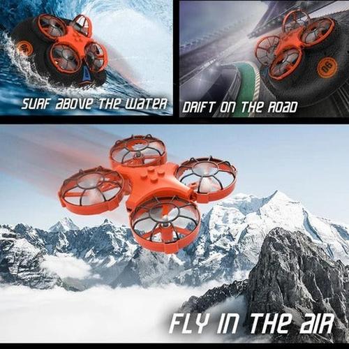 Hovercraft Drone For Air, Land &amp; Water 3-In-1