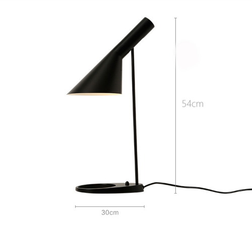 Industrial Table Lamp with Classic Design for Bedroom, Bedside, and Night Light