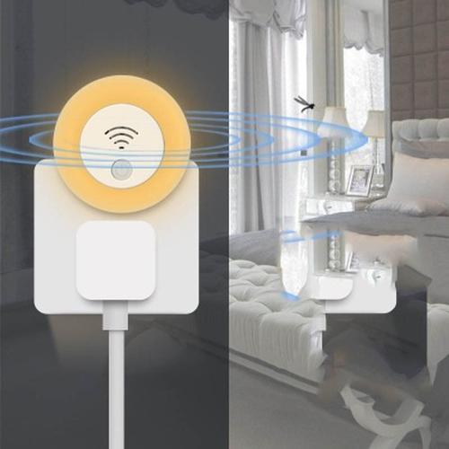 Intelligent Ultrasonic Mosquito Killer Lamp with Night Light for Mother and Baby