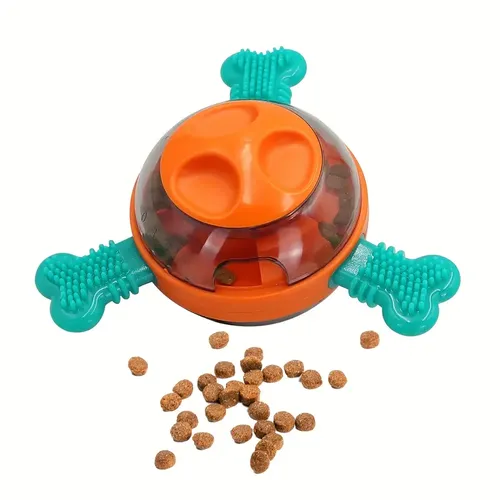 Interactive Dog Treat Dispenser Toy for Medium to Large Dogs - Chew &amp; Play