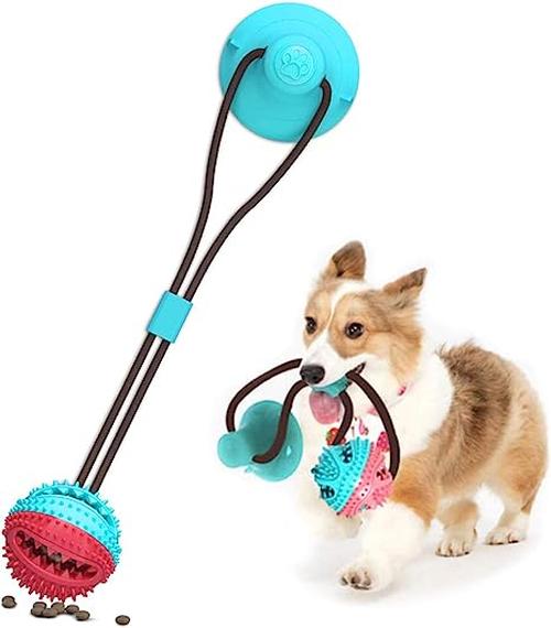 Interactive Suction Double Dog Toys for Molar Bite &amp; Chewing