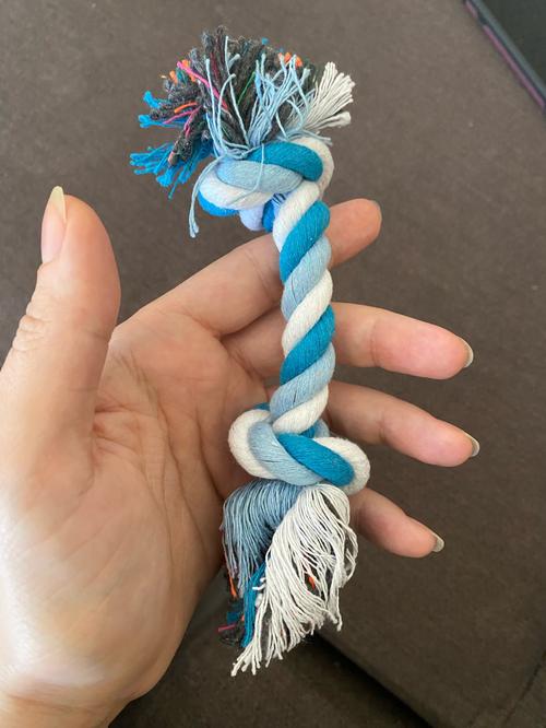 Large Dog Molar Bite-Resistant Cotton Rope Knot Chew Toy for Teeth Cleaning photo review