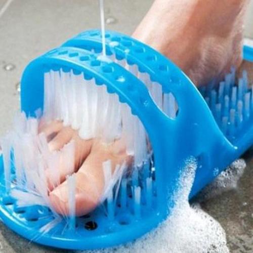 Lazy Foot Scrubbing Slippers with Suction Cup Massage