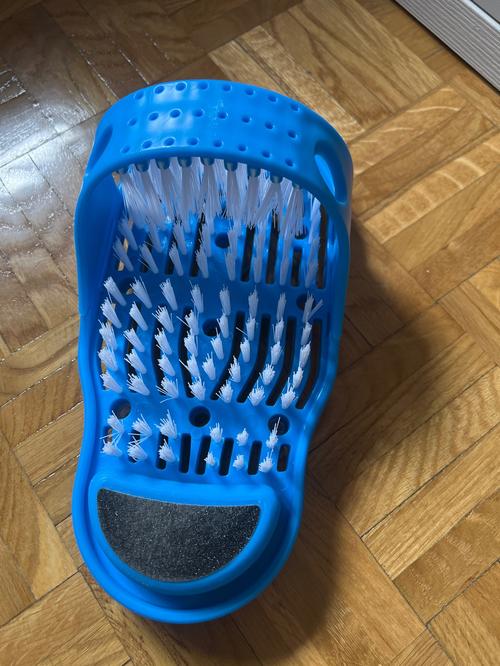 Lazy Foot Scrubbing Slippers with Suction Cup Massage photo review