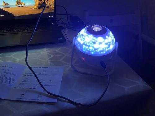 LED Galaxy Star Planetarium Projector photo review