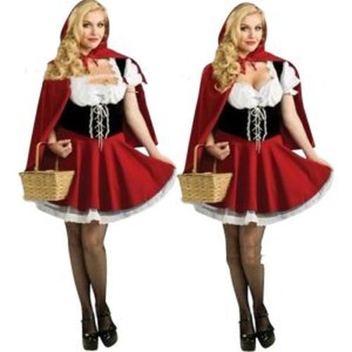 Little Red Riding Hood Costume Adult - Plus Size Halloween Costumes For Women