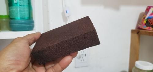 Magic Sponge Eraser for Descaling Stove Top Pots photo review