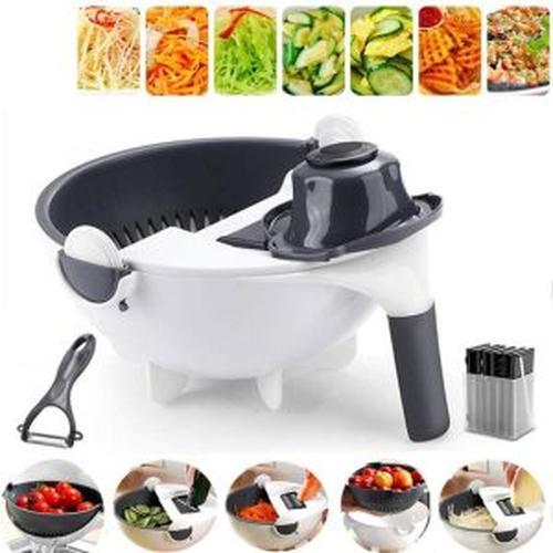 Magic Vegetable Cutter With Drain Basket