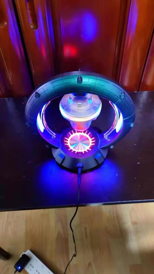 Magnetic Levitating Bluetooth Speaker Spaceship Globe Wireless Audio photo review