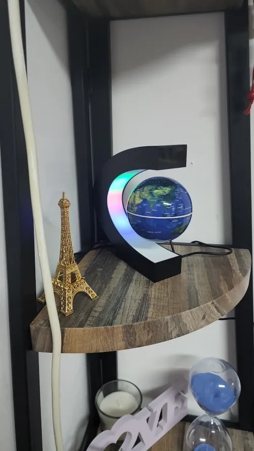 Magnetic Levitation Globe Home Ornament photo review