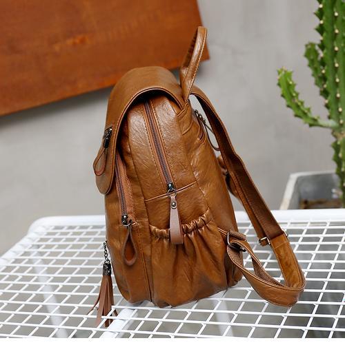 McArthur Cowhide Leather Rucksack