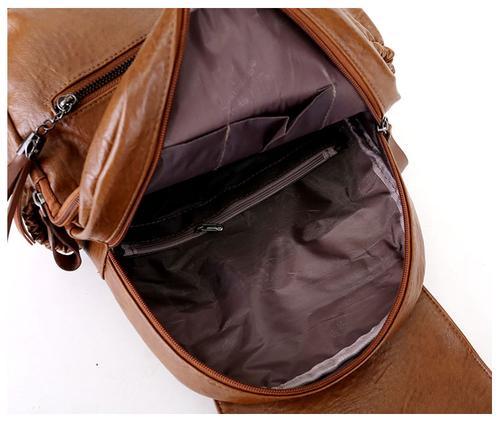 McArthur Cowhide Leather Rucksack