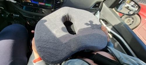 Memory Foam Coccyx Seat Cushion For Office Chair photo review