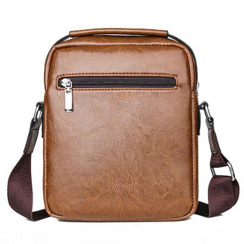 Men's Genuine Leather Sling Bag Over the Shoulder Bags