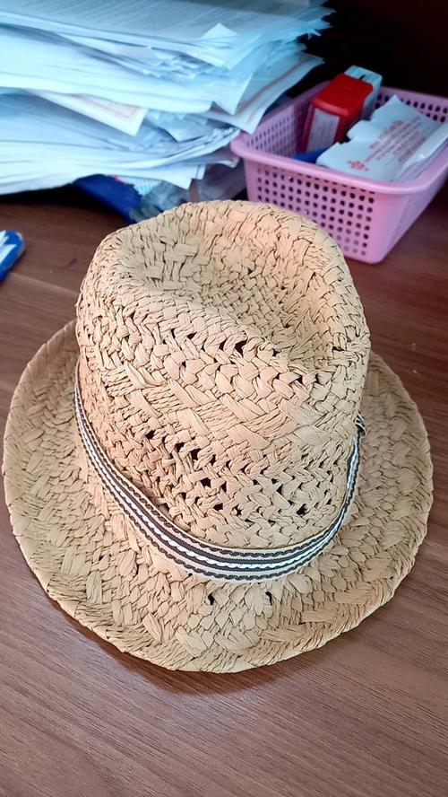 Mens Straw Fedora Hat Vintage Panama Hat photo review