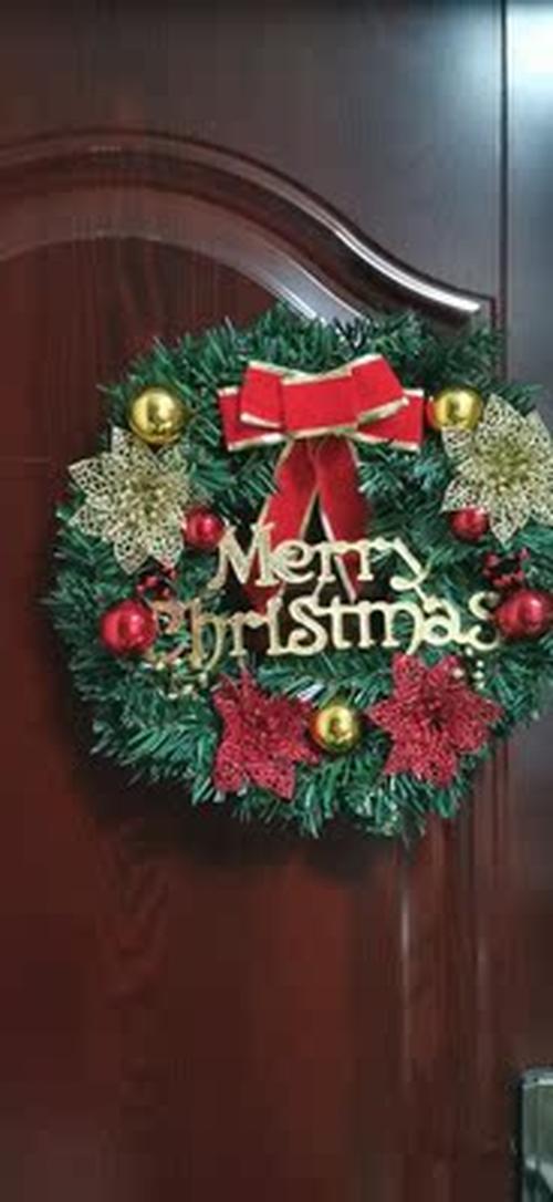 Merry Christmas Red Round Backdrop with Elastic Prop for Family Party Photography photo review