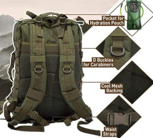 Military Camouflage Travel Backpack, Tactical Bag