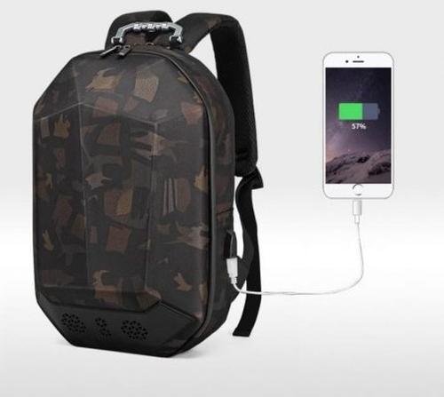 Most Functional Backpack: Bluetooth Speaker, Power Bank, Pressure Resistance, Large Capacity