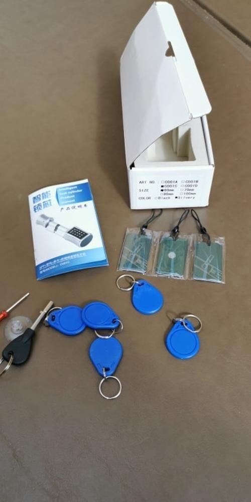 Multi-Functional Biometric Cylinder Smart Door Lock photo review