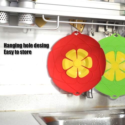 Multi-Functional Silicone Lid: Prevent Spills &amp; Keep Food Fresh