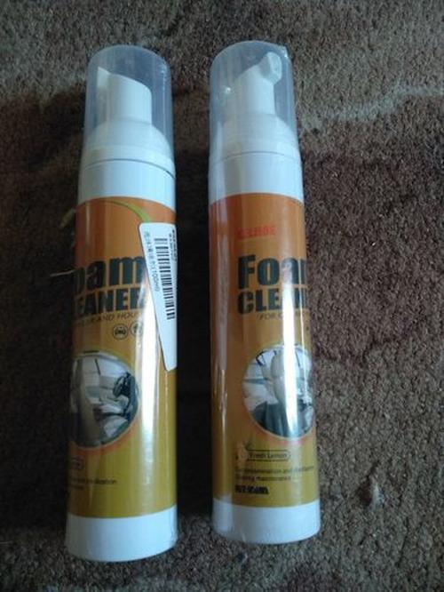 Multi-Purpose Foam Cleaner for Car Interior Ceiling, Seat, and Spot Cleaning photo review