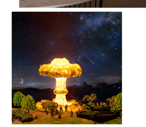 Mushroom Cloud Lamp