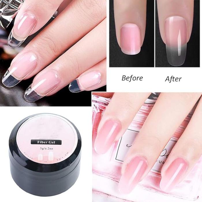 Nail Repair Gel - Cracked Nail Repair Gel Strengthen Long Lasting Harmless For Uv Acrylic Broken Nails Gel