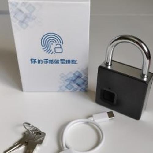 Newer Fingerprint Lock with Keyless Entry - Your Finger is the Key photo review