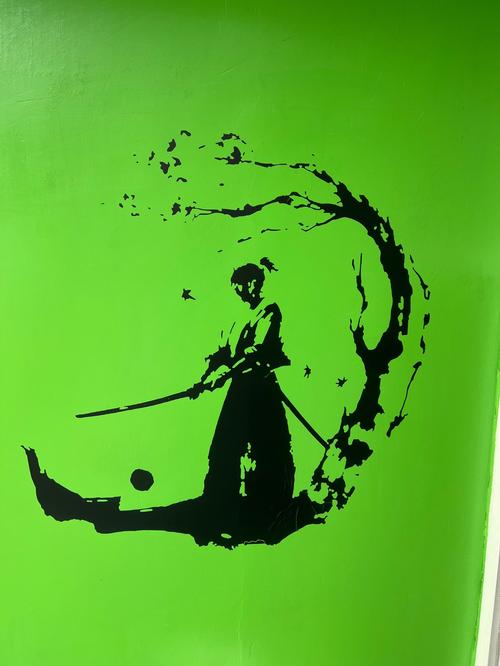 Ninja Samurai Wall Sticker for Boys Room Decor photo review