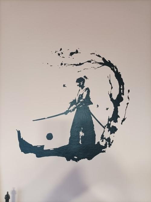 Ninja Samurai Wall Sticker for Boys Room Decor photo review