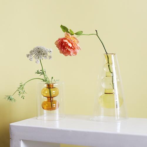 Nordic Creative Hydroponic Glass Vase for Home Decor