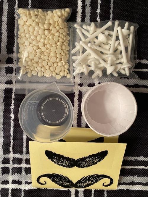 Nose Hair Wax Kit, Paper-free Honey Bean Solid Hair Removal Wax Nose Set photo review