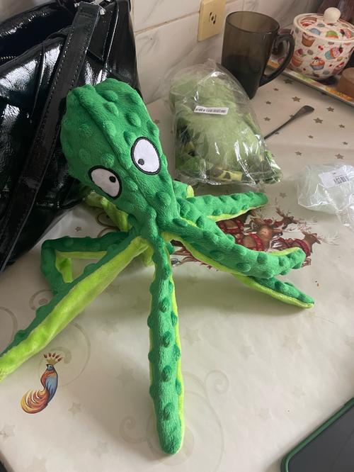 Octopus Plush Dog Toys for Teething - Soft, Durable, Interactive Chew Toys photo review