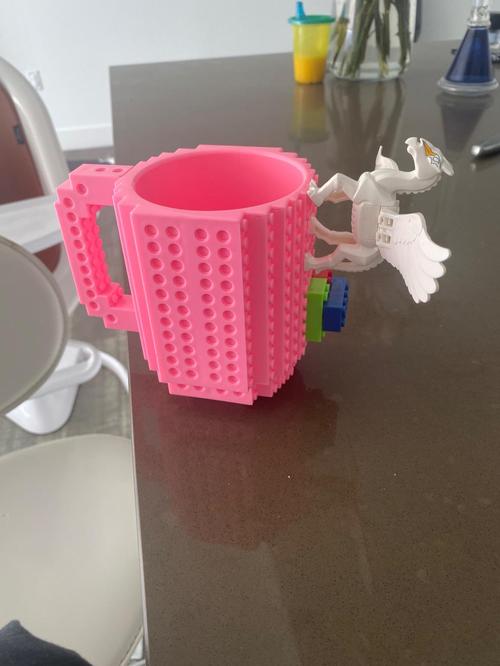 Original Build-On Brick Mug, DIY Block Puzzle Mug photo review