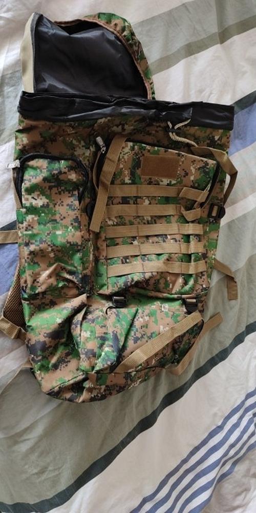 Outdoor Camouflage Backpack Men Large Capacity Waterproof Backpack Travel Backpack  Hiking Bag photo review