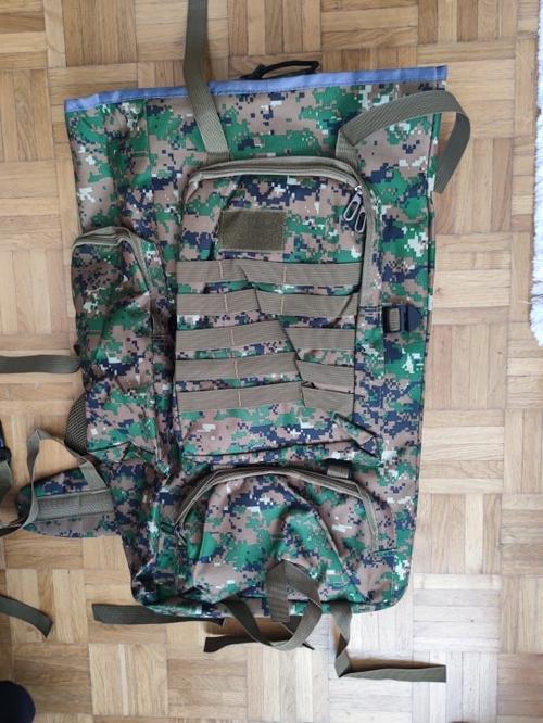 Outdoor Camouflage Backpack Men Large Capacity Waterproof Backpack Travel Backpack  Hiking Bag photo review