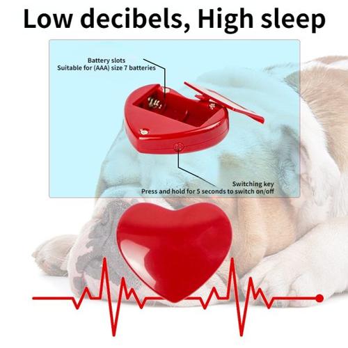 Pet Heartbeat Puppy Plush Toy for Anxiety Relief and Sleep Aid