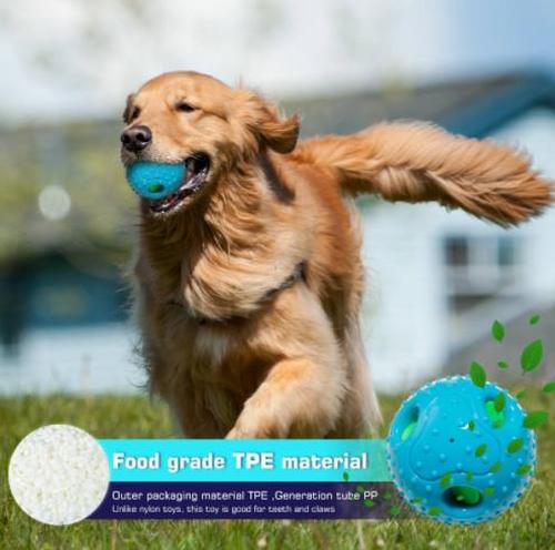 Pet Vocal Animal Dog Toy Ball Molar Diversion Tpr Material