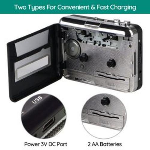 Portable Cassette Tape To Usb Converter