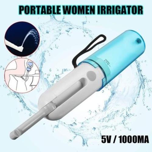 Portable electric sprayer for personal hygiene, handy when traveling