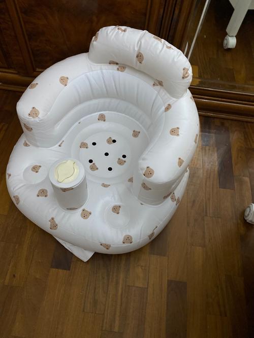 Portable Inflatable Baby Dining Chair For Bathing And Swimming photo review