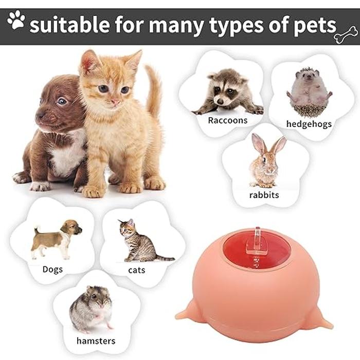 Portable Pet Milk Feeding Bowl - Puppies Nursing Station For Born Pets