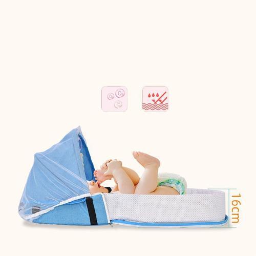 Portable Travel Baby Nest with Mosquito Net