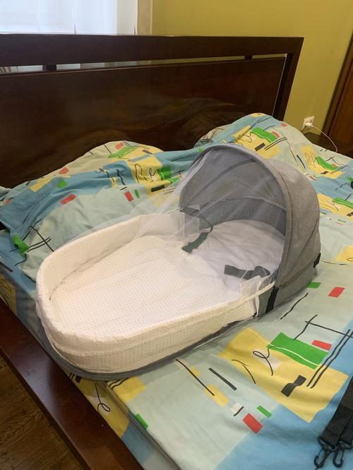 Portable Travel Baby Nest with Mosquito Net photo review