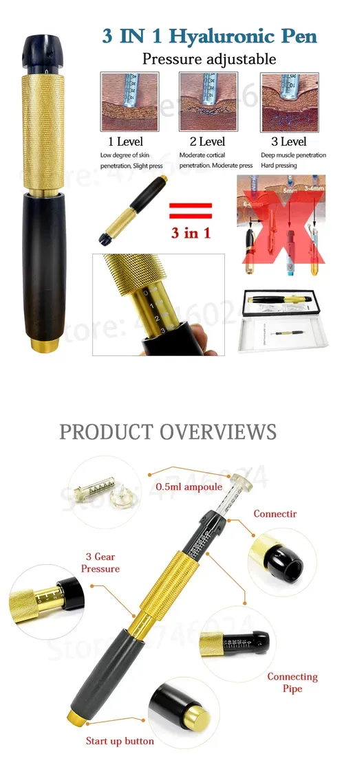 Professional Hyaluron Pen High Pressure