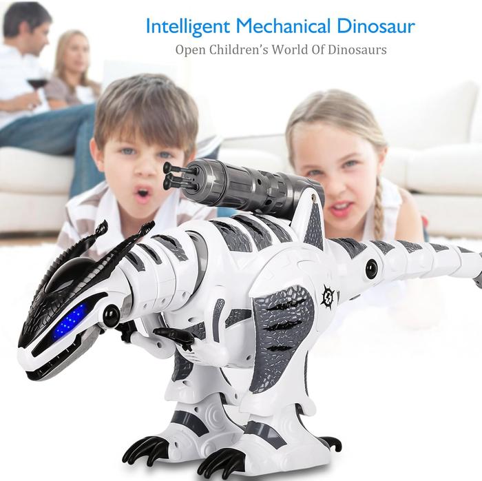 Remote Control Dinosaur Robot, Interactive Electronic Pet, RC T-Rex Toy, RC Robot Dinosaur Intelligent Interactive Smart Toy